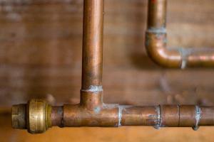 copper pipes